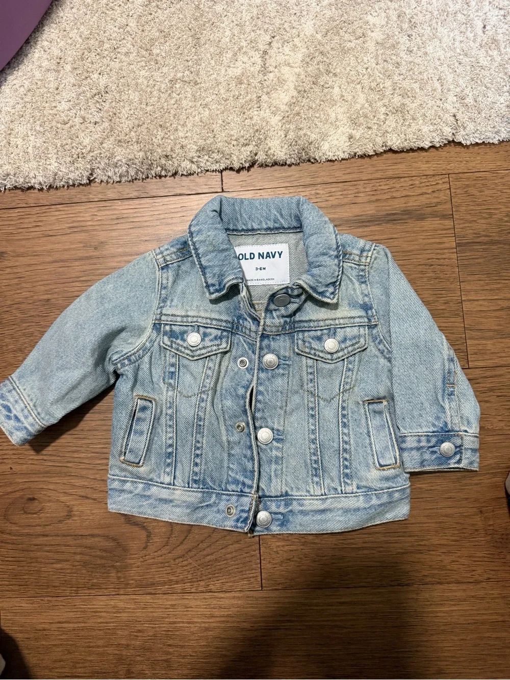 Old Navy Baby Girl Jean Jacket Size 3-6 Month